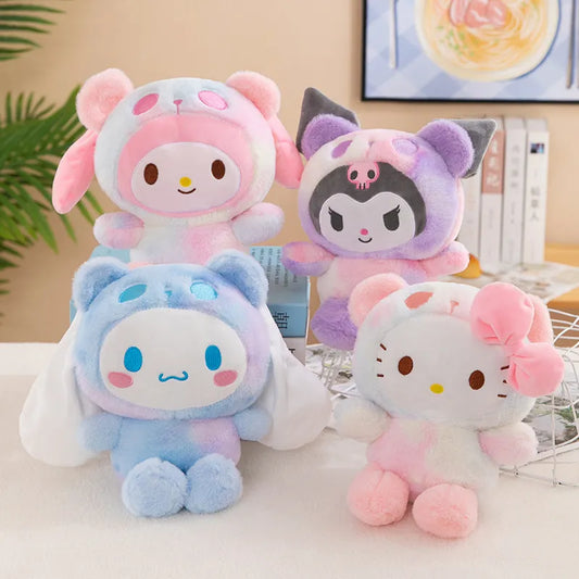 Tie dye Sanrio friends