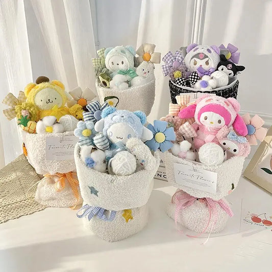 Sanrio plush bouquet